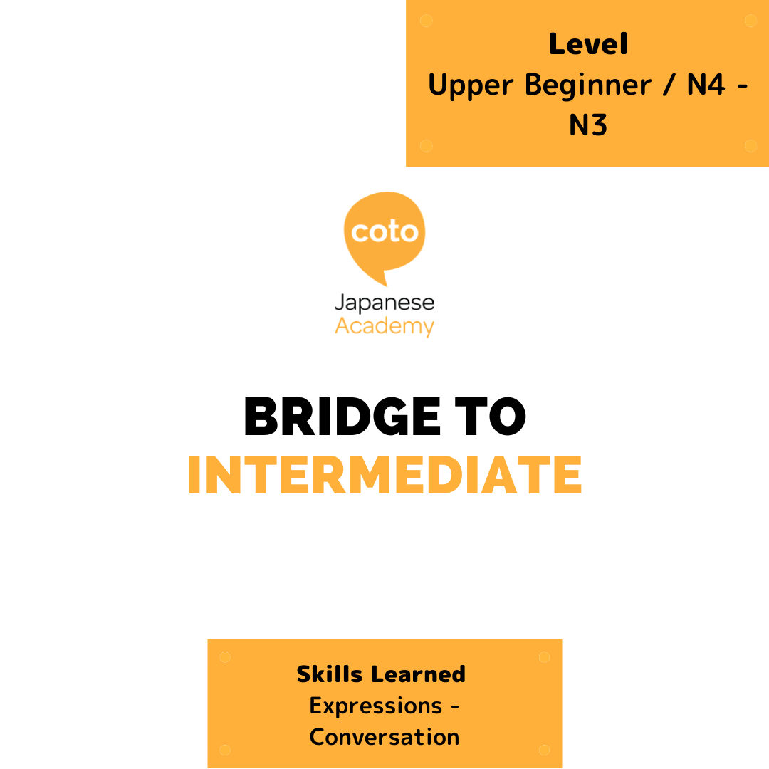 Bridge to Intermediate